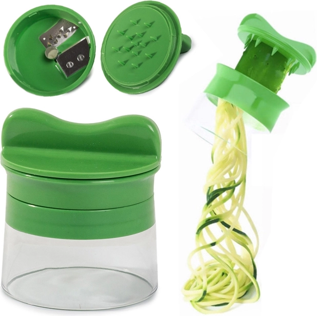 Ręczny spiralizer i siekacz do warzyw