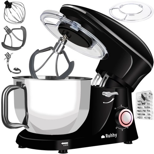 Ruhhy 16745 Robot kuchenny 6,2L+ 24 końcówek cukierniczych 2200W