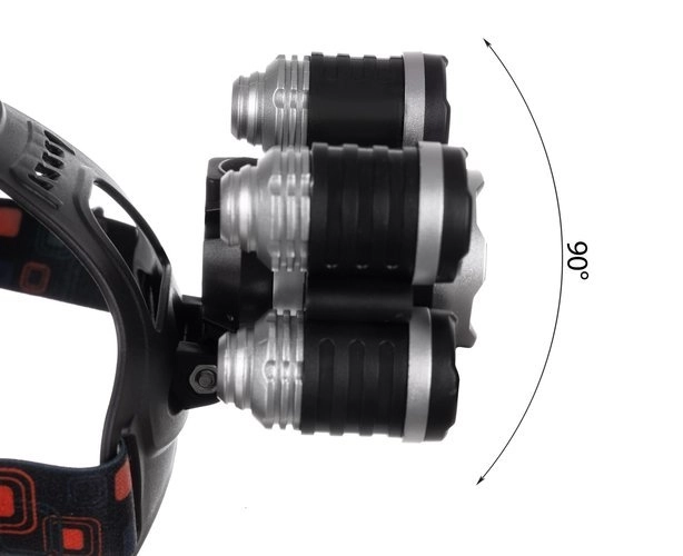 Czołówka 5 x LED T6 CREE