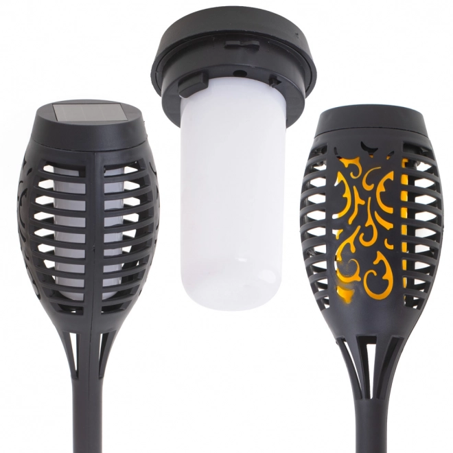 Solarne ogrodowe pochodnie 12 LED