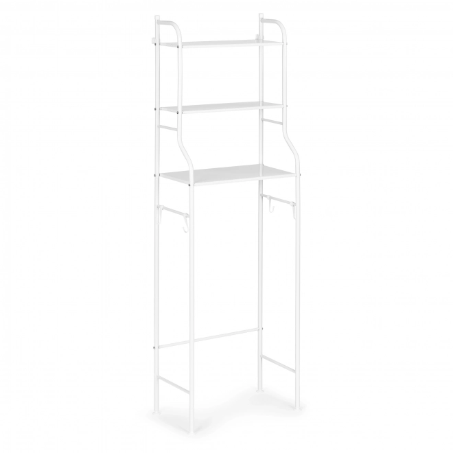 Wysoka półka łazienkowa z 3 półkami, konstrukcja aluminiowa