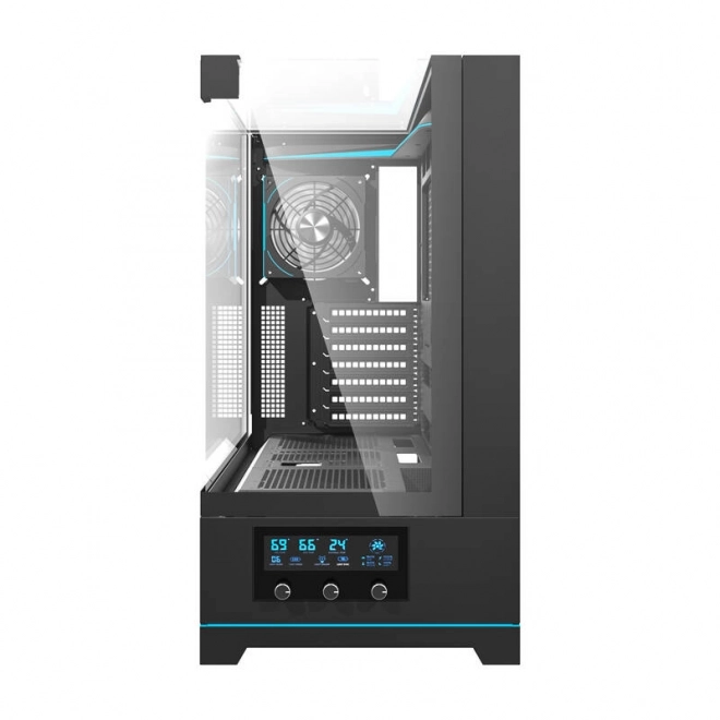 Obudowa komputerowa Darkflash DY450 PRO z wentylatorem czarna
