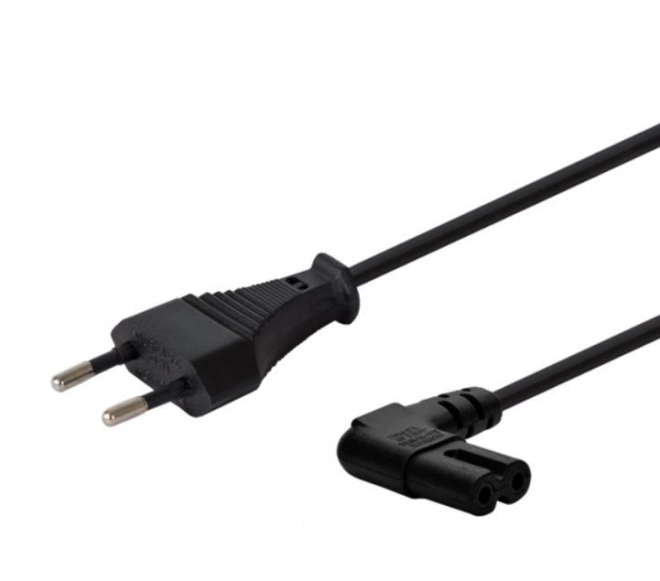 Kabel zasilający Savio 2-pinowy, 3m