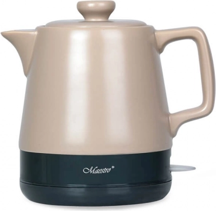 Ceramiczny czajnik elektryczny 1 l, 1200 W MAESTRO, beżowy