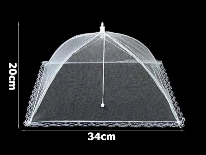 Moskitiera na żywność z ochroną przed owadami 34 cm