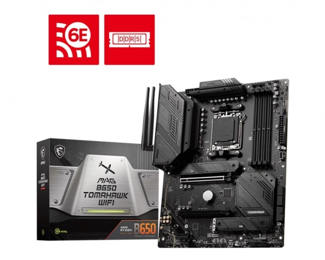 Płyta główna MAG B650 Tomahawk WiFi AM5 4DDR5 HDMI/DP ATX