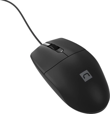 Przewodowa mysz NATEC Ruff Plus 1200 DPI, czarna
