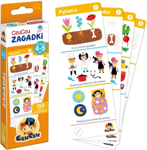 CzuCzu zagadki dla dzieci 4–5 lat