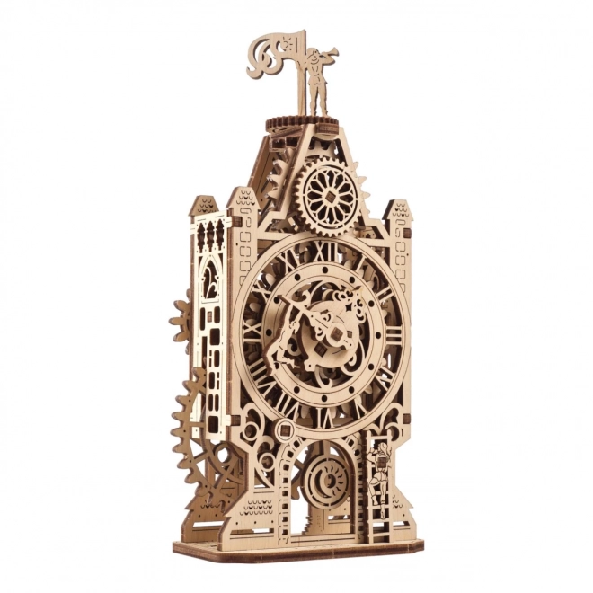 Ugears 3D drewniane mechaniczne puzzle Wieża Zegarowa