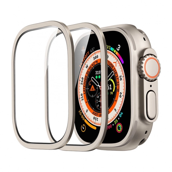 Zestaw ochronny Apple Watch Ultra ESR 49mm (etui + szkło) (tytan)