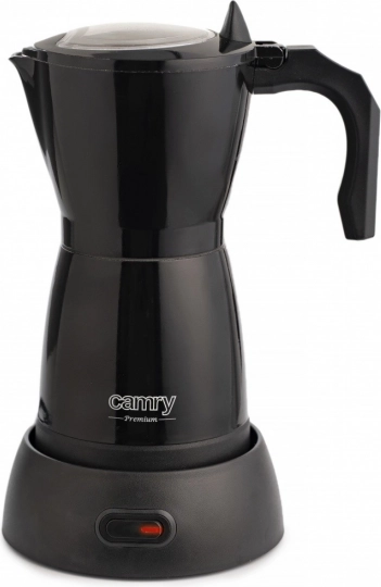 Elektryczna kawiarka moka CAMRY, 300 ml (6 filiżanek), 480 W