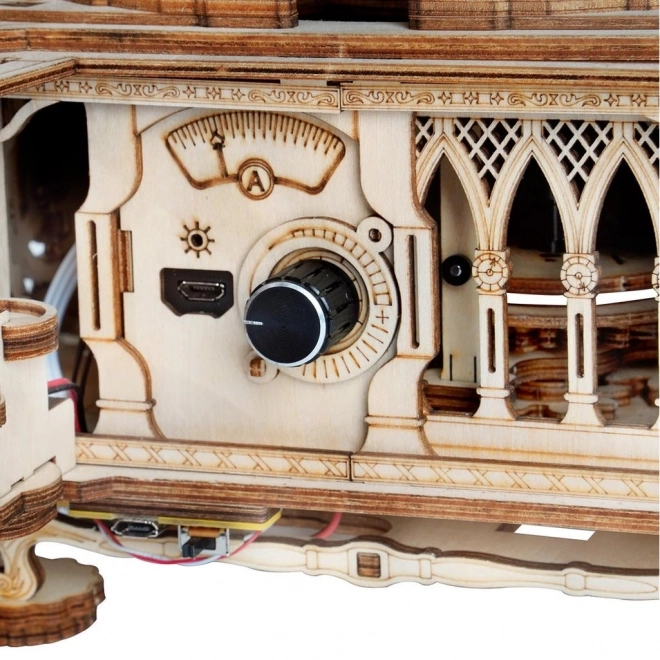 Rokr 3D drewniane puzzle Klasyczny gramofon