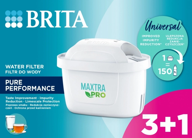 Maxtra PRO Pure Performance wkład wymienny 3+1 szt.