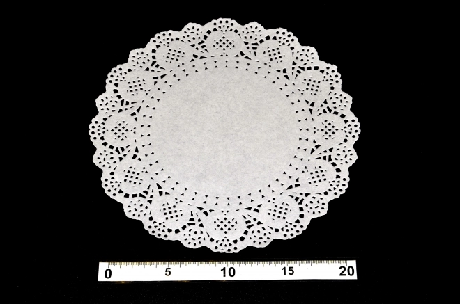 Papierowe koronki na tort 24 cm 8 szt.