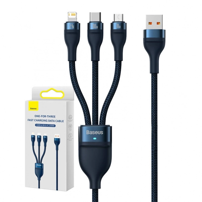 Kabel ładujący Baseus 3w1 z szybkim ładowaniem