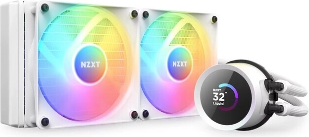 NZXT Kraken 240 RGB LCD białe chłodzenie cieczą