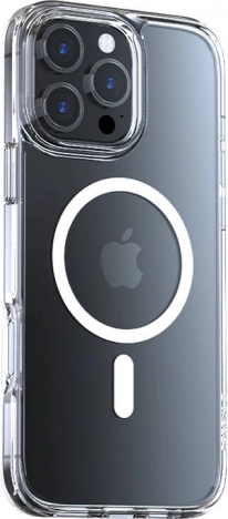 Torras Diamond‑Mag etui do iPhone 16 Pro Max przezroczyste
