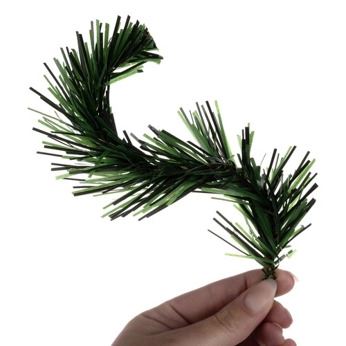 Syntetyczne gałązki świerkowe 29 cm - opakowanie 40 sztuk
