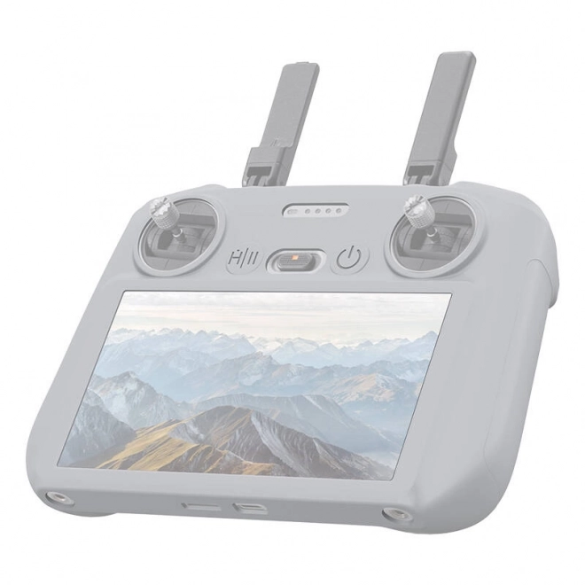 Silikonowe ochronne etui Puluz do DJI RC 2 szare