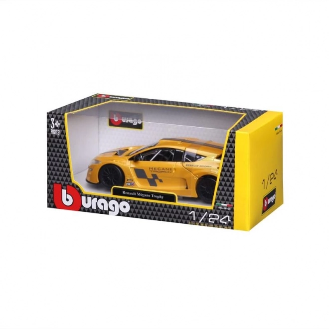 Bburago 1:24 Renault Megane Trophy Metallic Żółta 18-22115