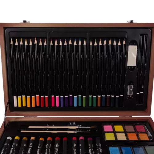 Zestaw malarski w walizce - 128 sztuk Maaleo 21644