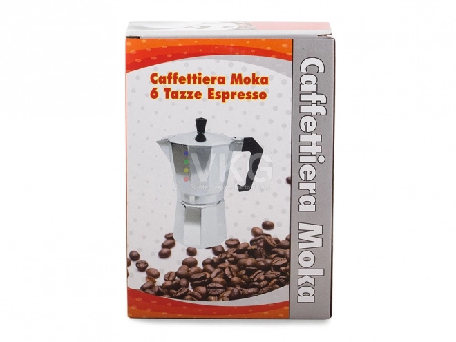 Moka dzbanek 6 kaw 300 ml aluminium