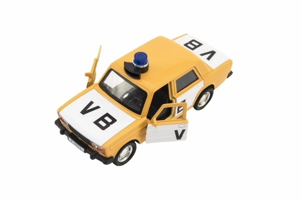 Policyjny samochód VB Lada z napędem wstecznym ze światłem i dźwiękiem