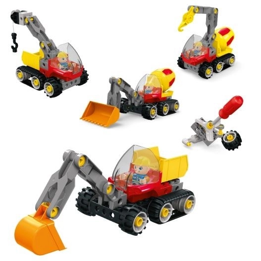 Klocki konstrukcyjne 4w1 36 sztuk