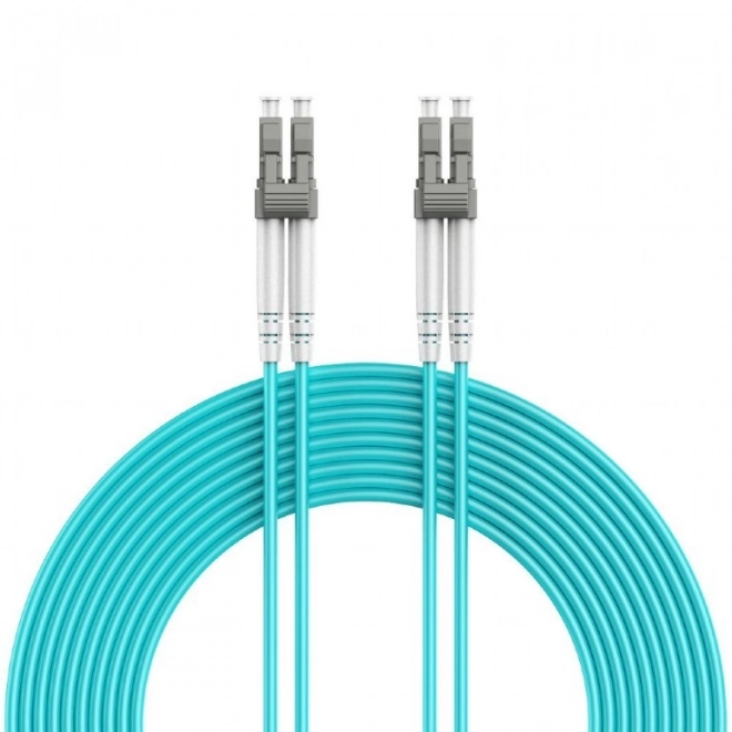 Kabel optyczny wielomodowy duplex OM4 50/125, LC/LC, 3m