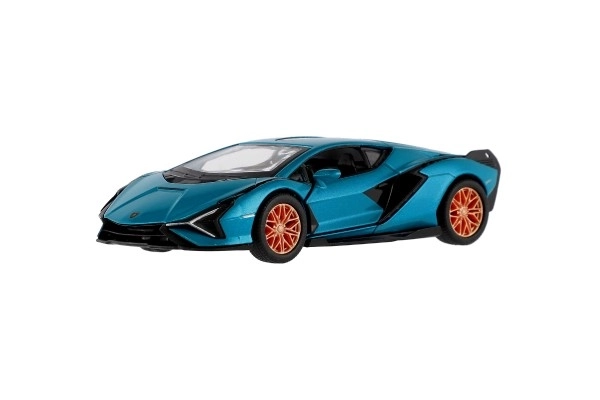 Auto Kinsmart Lamborghini Sián FKP 37 metal/plastik 13cm mix kolorów