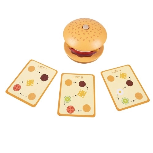 Kruzzel drewniany hamburger 22673