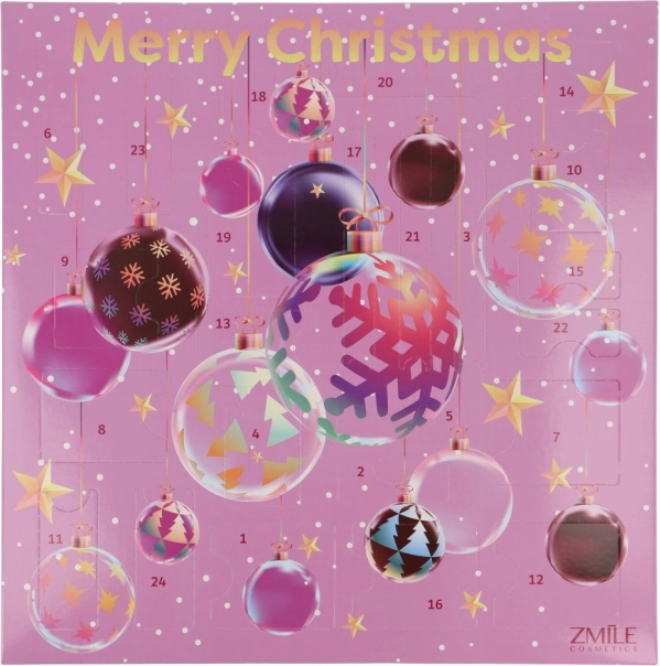 Kalendarz adwentowy 3D Christmas Ball z kosmetykami