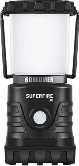 Lampa kempingowa SUPERFIRE z powerbankiem, 600 lm, USB, IP44