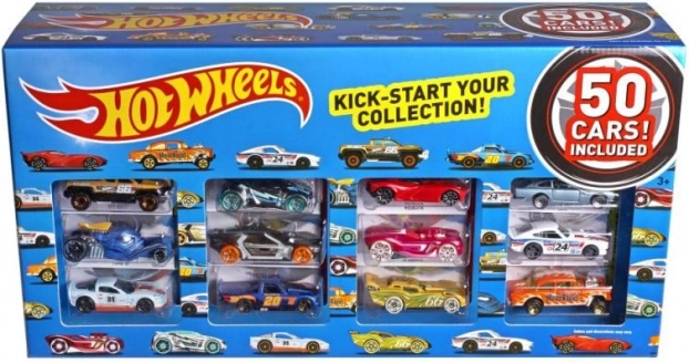 zestaw samochodzików Hot Wheels 50 szt.