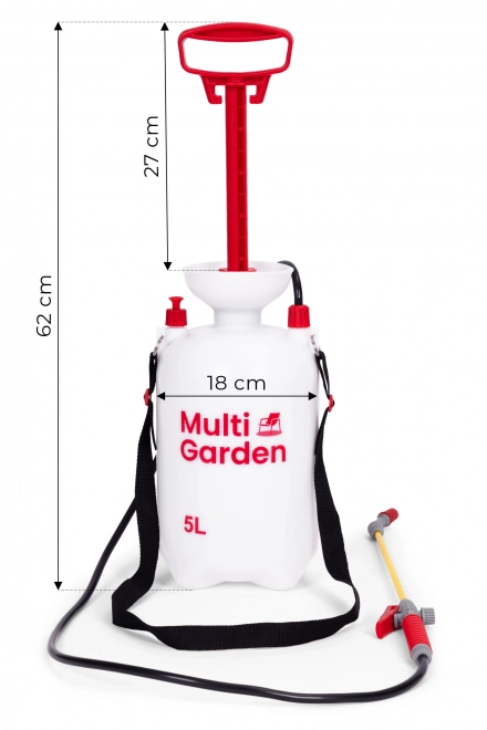 Ręczny opryskiwacz ciśnieniowy ogrodowy MultiGarden 5L
