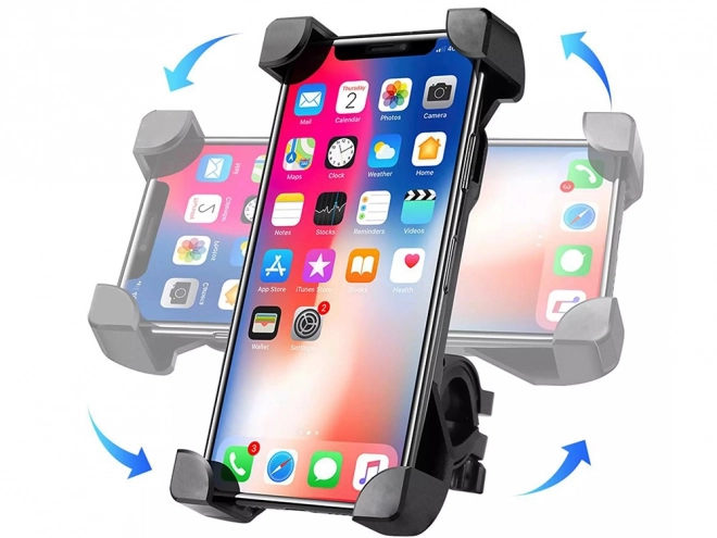 Uchwyt rowerowy na telefon obrotowy o 360°