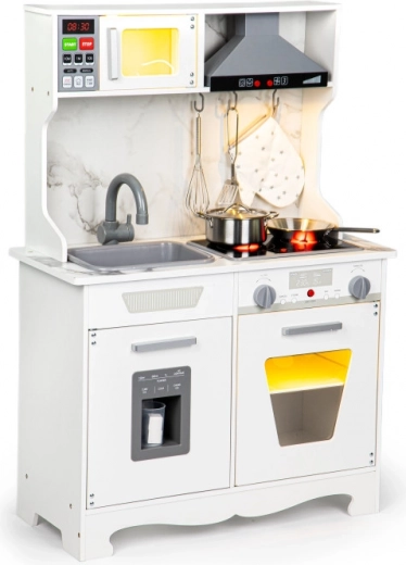 Kuchenka mikrofalowa i okap