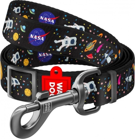 Nylonowa smycz dla psów WAUDOG NASA, 20 mm x 122 cm