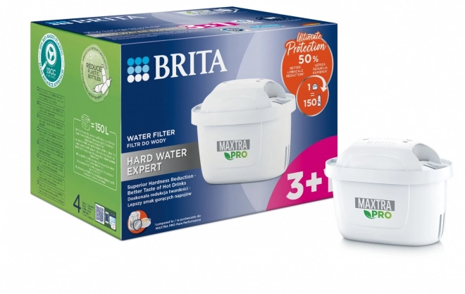 Maxtra PRO Hard Water Expert wymienna wkład 3+1 szt.
