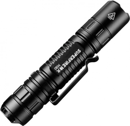 Latarka Superfire z ładowaniem USB, 300 lm (IP44)