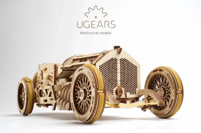 Ugears 3D puzzle - U9 Grand Prix auto 348 elementów