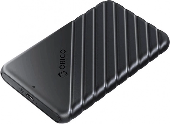 Orico zewnętrzna obudowa pro 2,5" HDD/SSD, USB‑C 3.1 Gen1, 6 Gbps, czarny