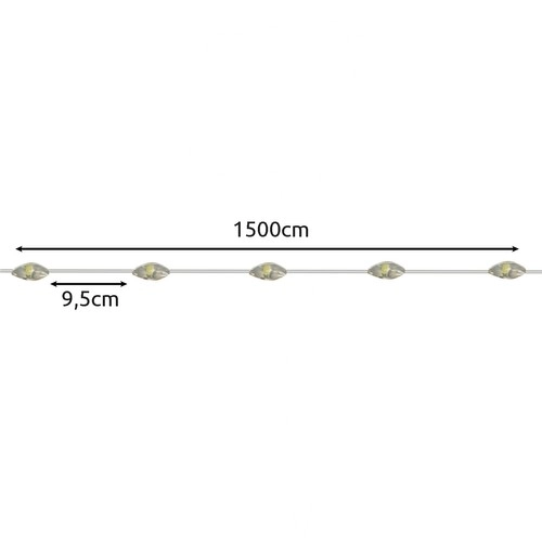 Girlanda słoneczna 15m IP44 Gardlov 24007