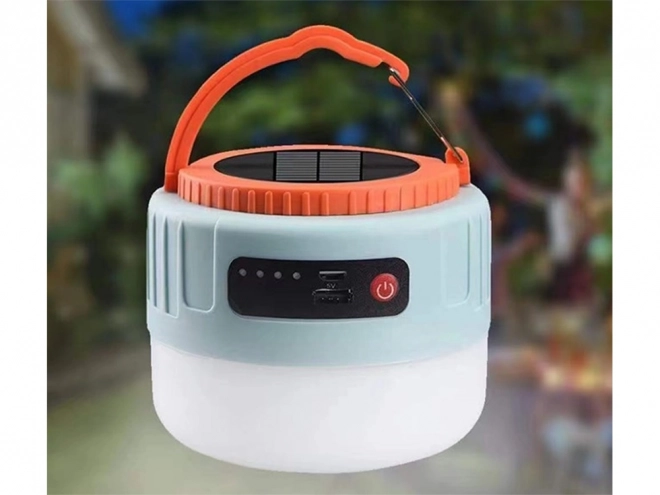 Solarny USB światło na kemping z pilotem
