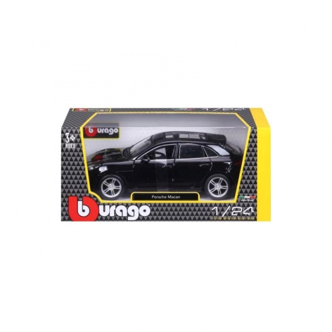Bburago 1:24 Porsche Macan czarny 18-21077