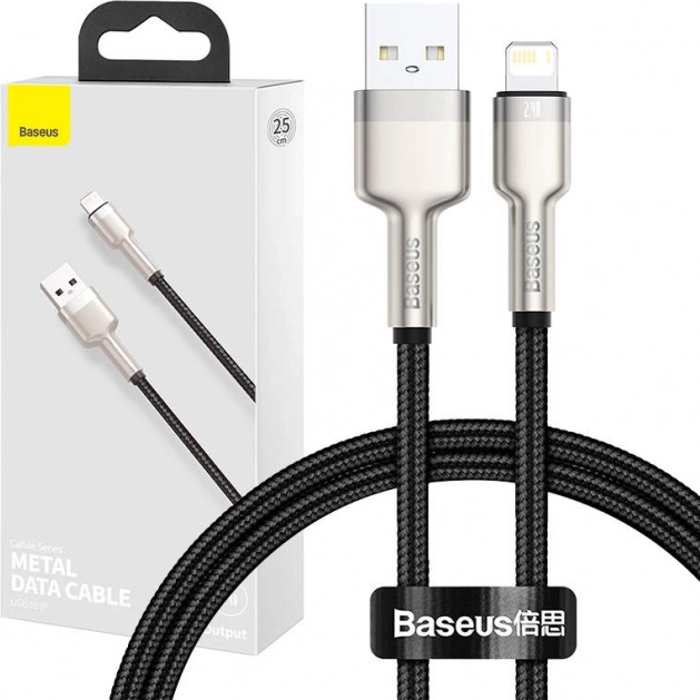 Kabel USB do Lightning Baseus Cafule 0,25 m