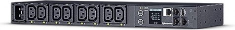 Zarządzana listwa PDU CYBERPOWER PDU81005, 1U, 16 A, 8x C13