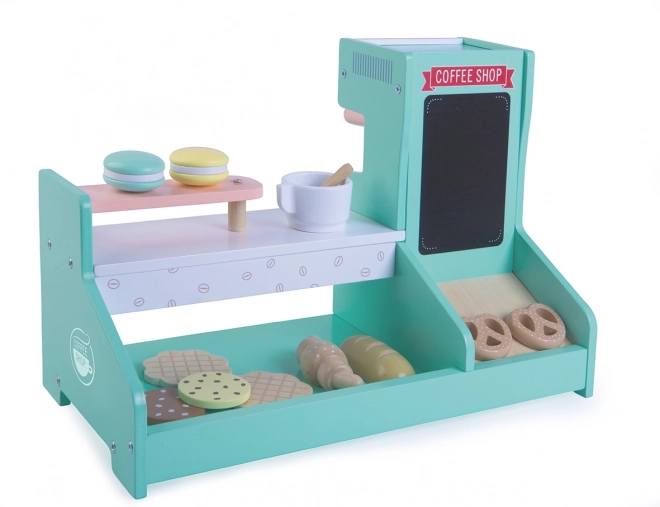 Drewniana kawiarnia dla dzieci ECO TOYS