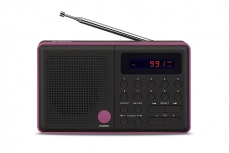 Radio Pliszka USB FM czarne