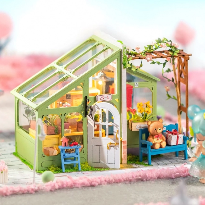Wiosenne kwiaty - DIY Miniaturowy domek dla lalek